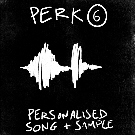 Perk 6: Personalised Song + Sample