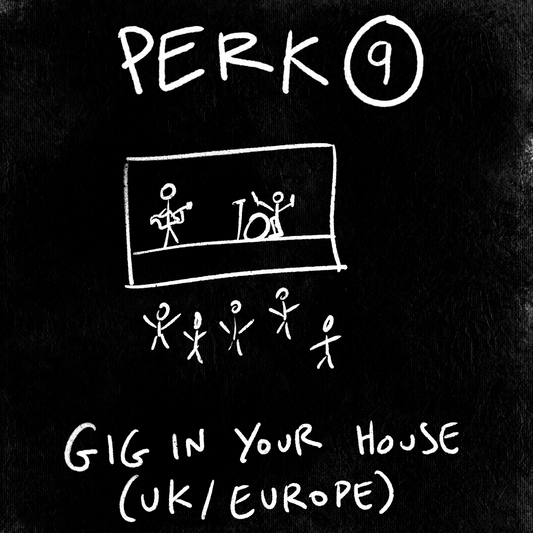 Perk 9: Gig in your house (UK/Europe)