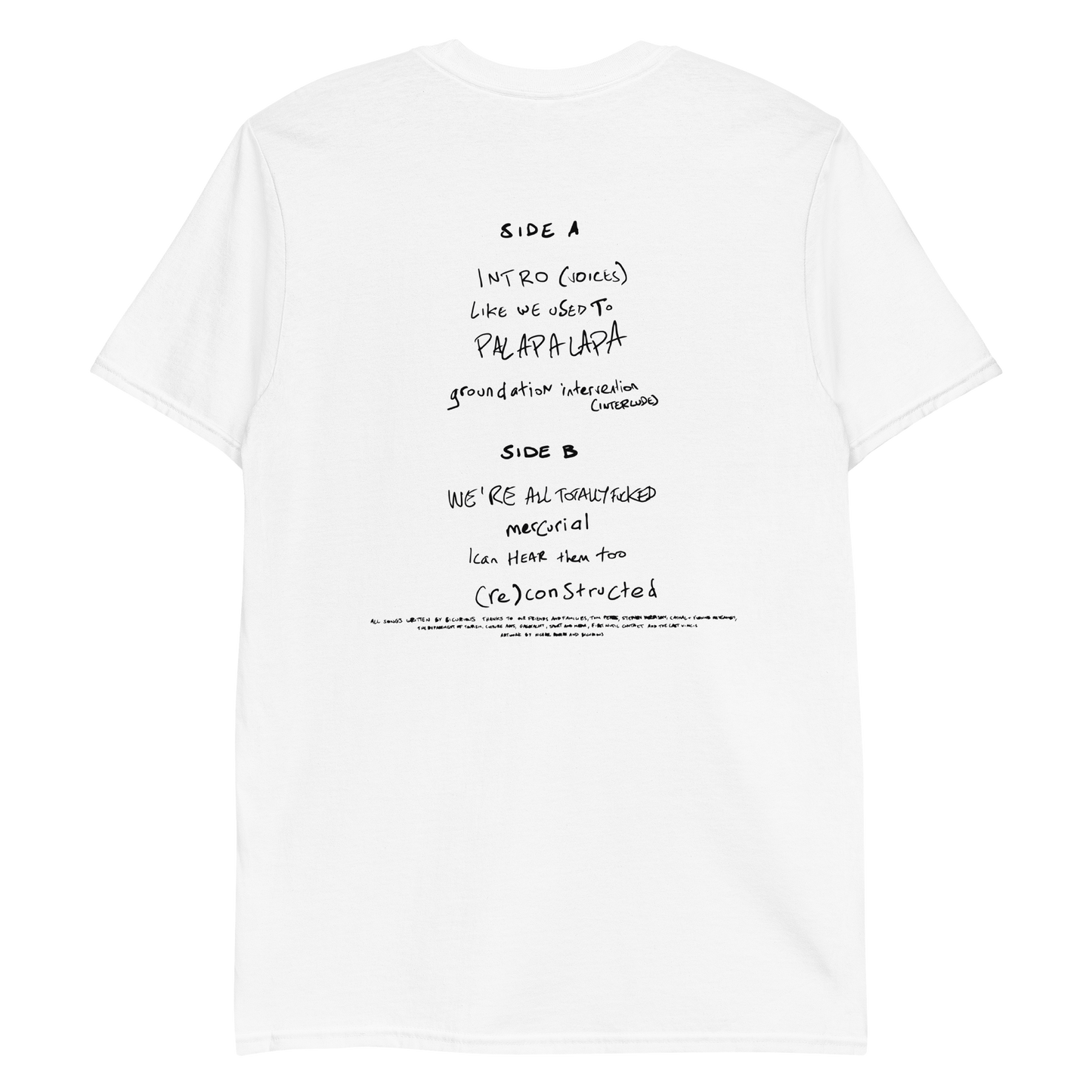 (re)constructed Tee (White)