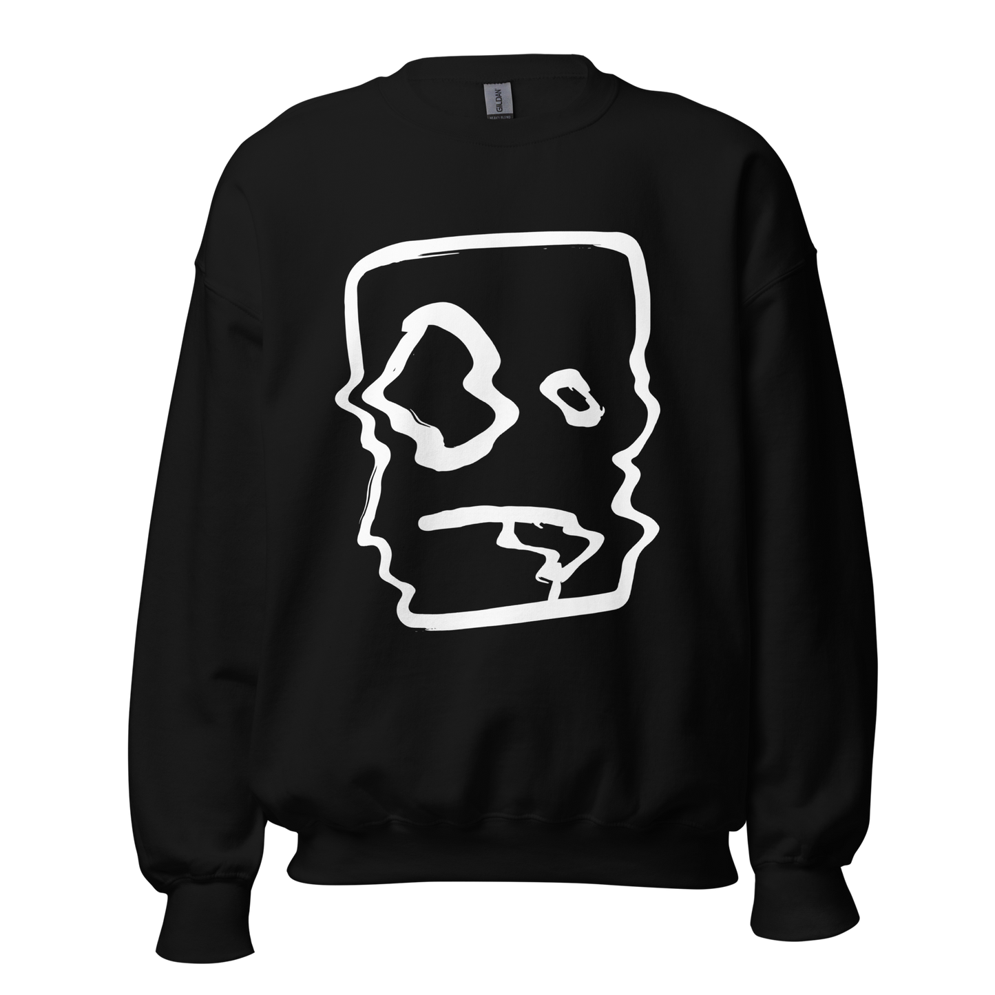 Warped Logo Sweatshirt (Black)