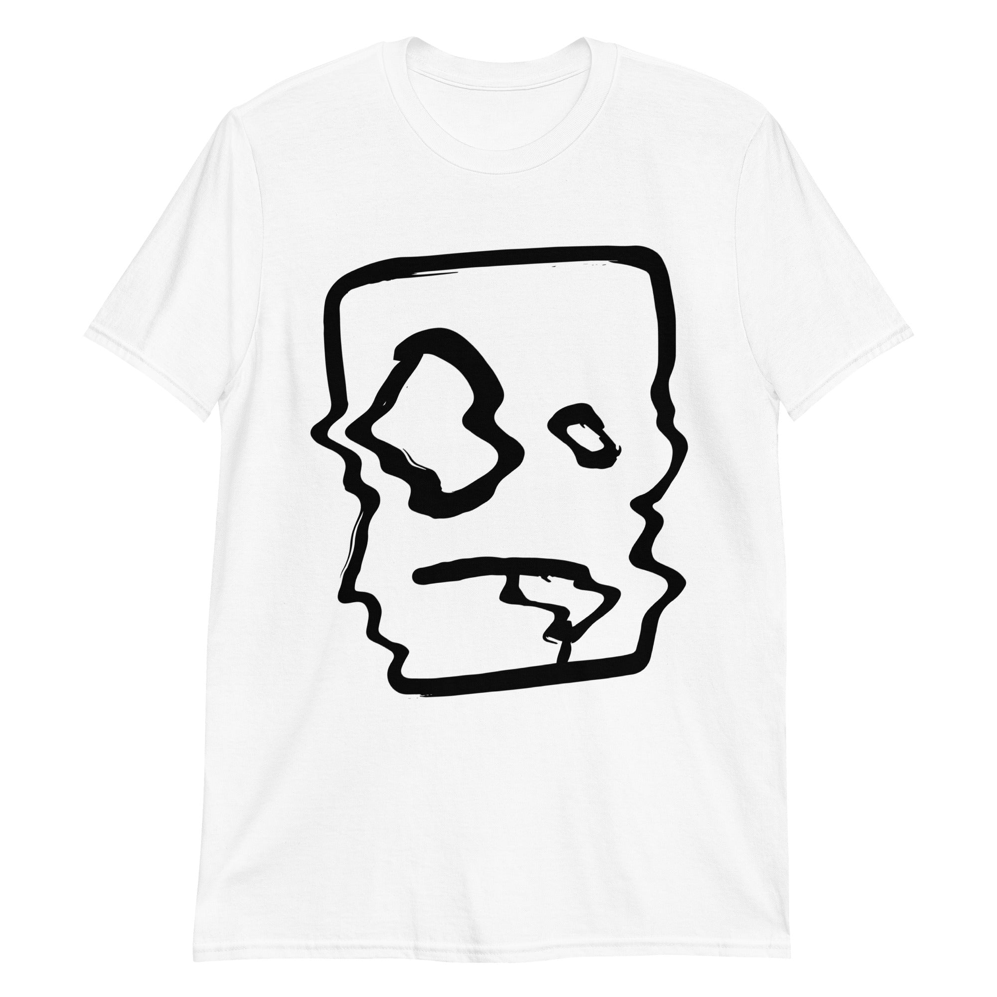 Warped Logo Tee (White)